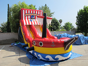 Tobogán inflable con piscina articulo: TI-0224