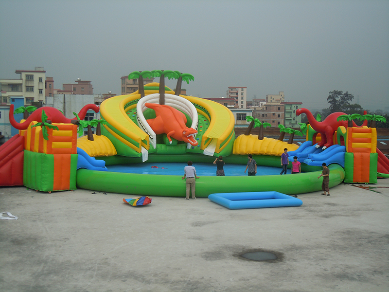 Parque acuático inflable modular 25 x 25